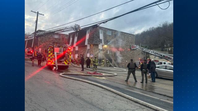 1 person injured in fire at apartment building in Millvale